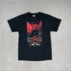 Vintage Doom Jerzees Heavyweight Blend Screen Print T-Shirt Fits Men's S